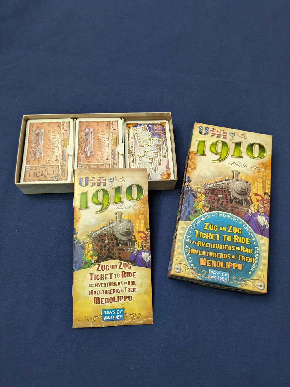 Days of Wonder Ticket to Ride 1910 Expansion - Green Box Set